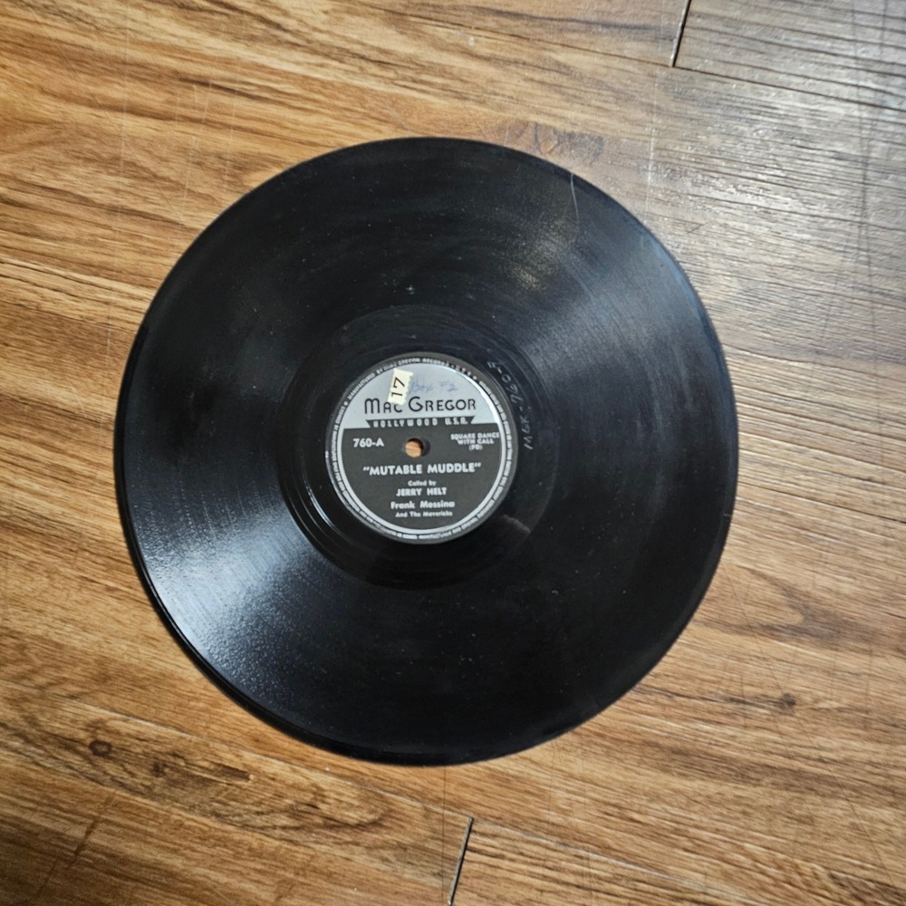 Jerry Helt, Frank Messina And The Mavericks – Mutable Muddle 78RPM‎ V+/V+